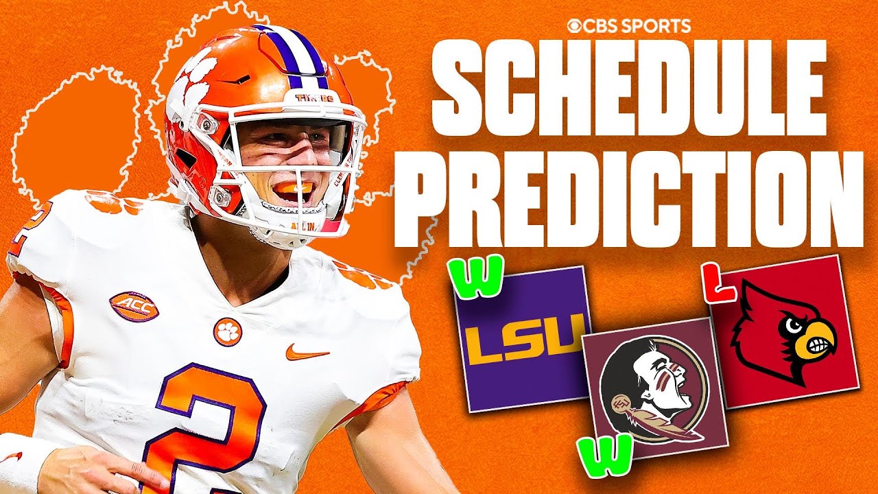 Clemson Tigers 2025 Schedule Prediction | Are the Tigers a serious championship contender?