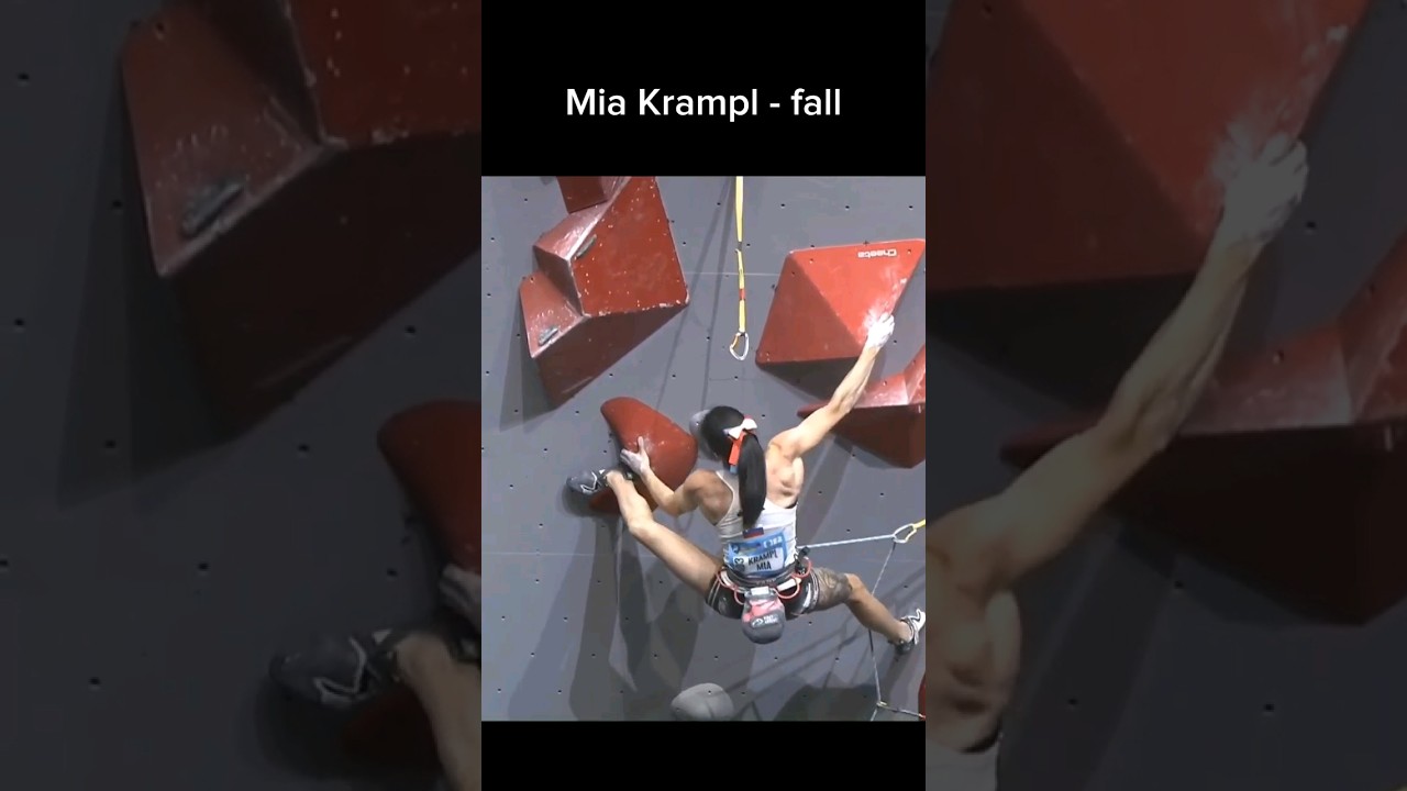 climbers MISREADING this crimp on the volume #leadclimbing #worldcup #climbing