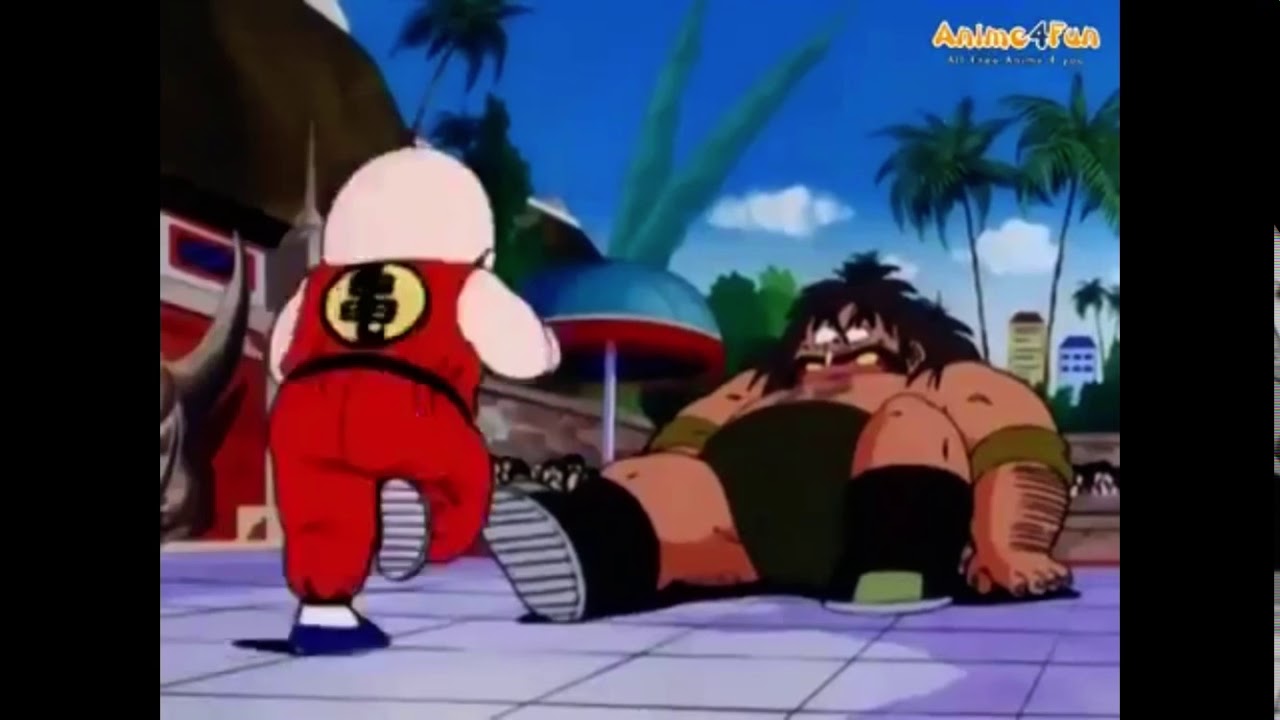 Clip of Krilin farting on bacteria