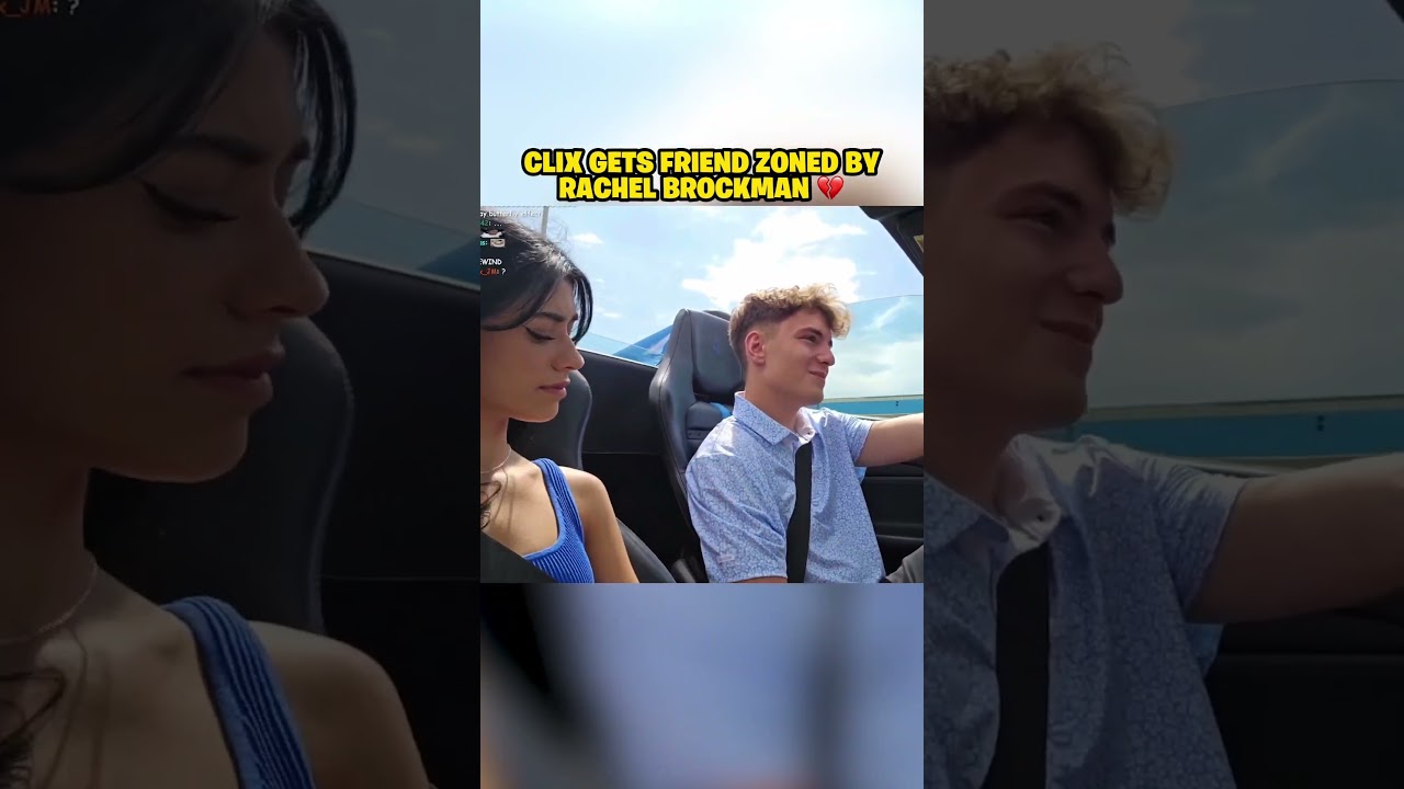 Clix gets FRIEND-ZONED by Rachel Brockman 💔