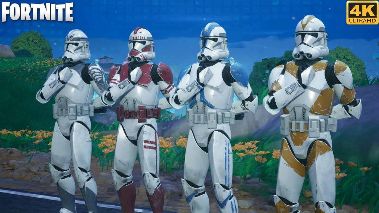 Clone Troopers Squads Match 2025 - Fortnite Chapter 6 Season 3 (4K 60FPS)