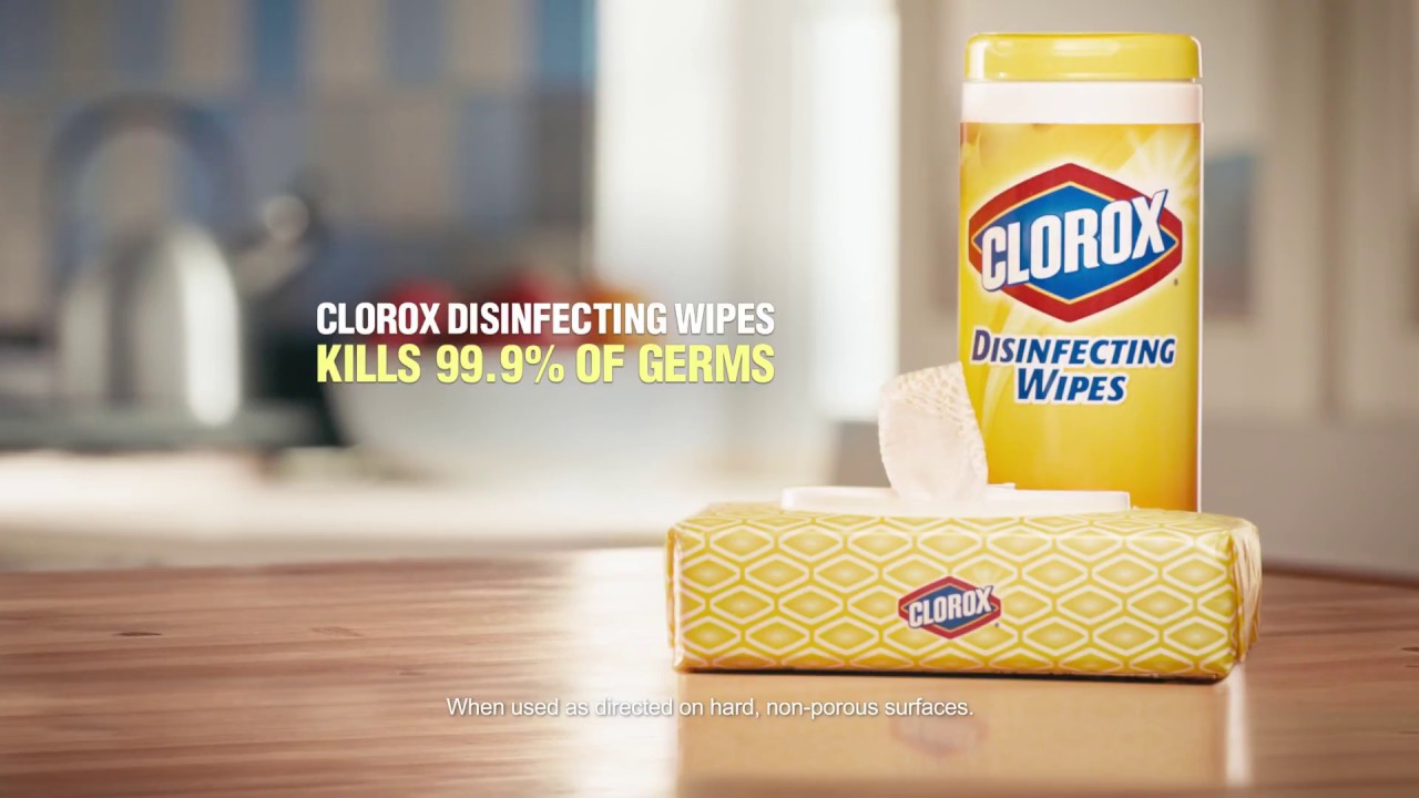 Clorox® Disinfecting Wipes in the Easy to Pull Pack