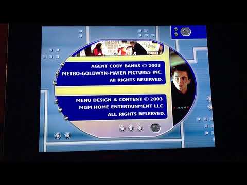 Closing to Agent Cody Banks DVD 2003