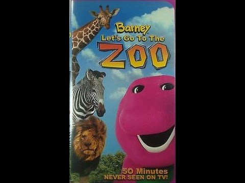 Closing to Barney: Let's Go to the Zoo 2001 VHS