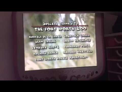 Closing To Barney Let's Go To The Zoo VHS 2001
