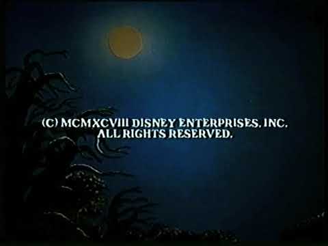 Closing to Disney Sing Along Songs - Happy Haunting - Party at Disneyland! (1998) VHS
