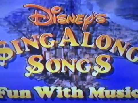 Closing To Disney Sing Along Songs Fun With Music 1989 Vhs