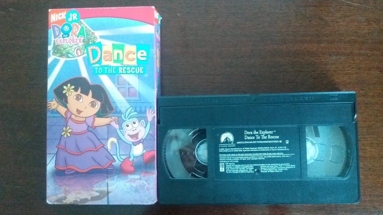 Closing to Dora the Explorer: Dance to the Rescue 2005 VHS (UGH!) (RARE)