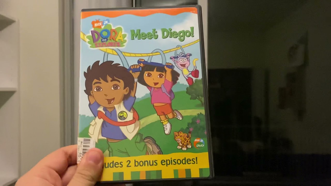 Closing To Dora The Explorer: Meet Diego 2003 DVD