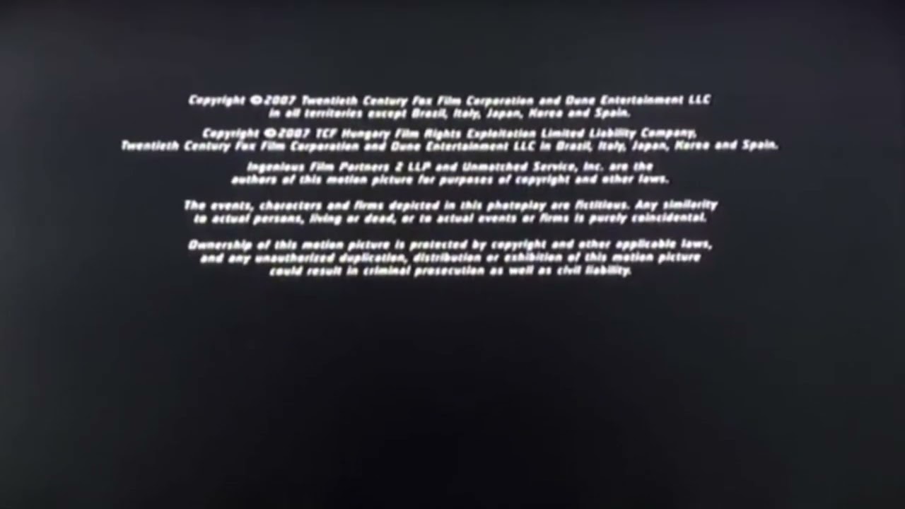 Closing to Fantastic Four: Rise of the Silver Surfer 2007 DVD