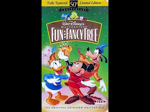 Closing to Fun and Fancy Free 1997 VHS