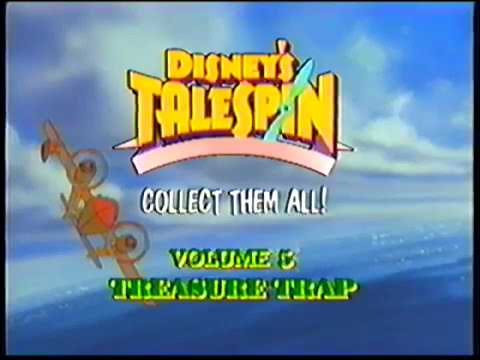 Closing To Talespin Search For The Lost City 1992 VHS