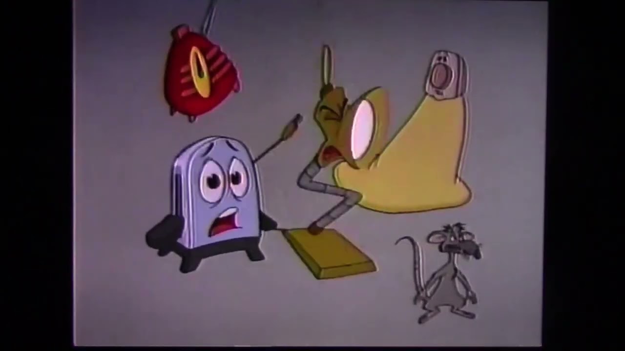 CLOSING TO THE BRAVE LITTLE TOASTER GOES TO MARS (1998) VHS