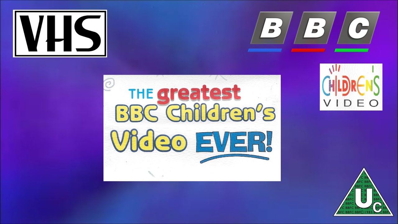 Closing to The Greatest BBC Children's Video Ever UK VHS (1995)