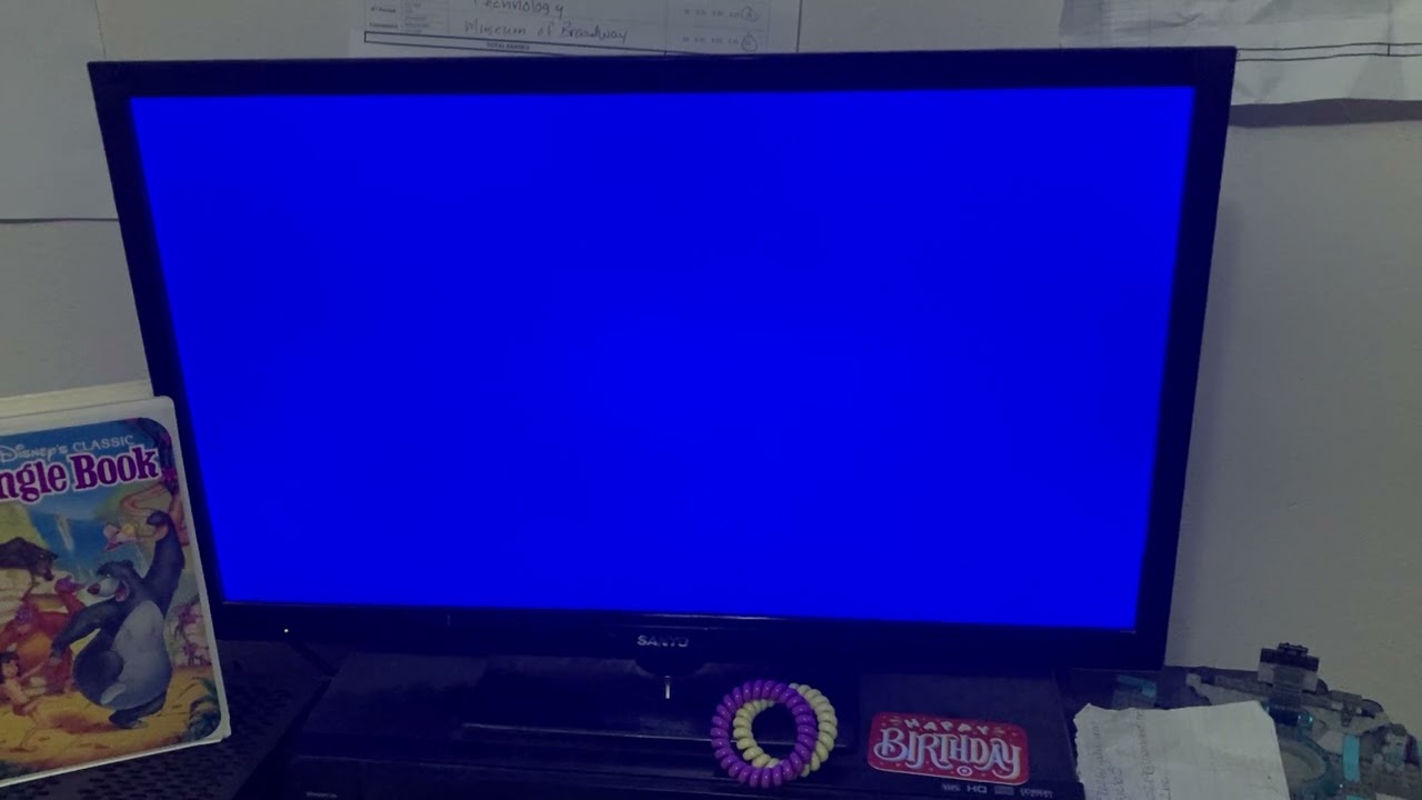 Closing to the jungle book 1991 vhs