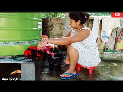 Cloth Washing Vlog || Indian House Wife Daily Morning Routine