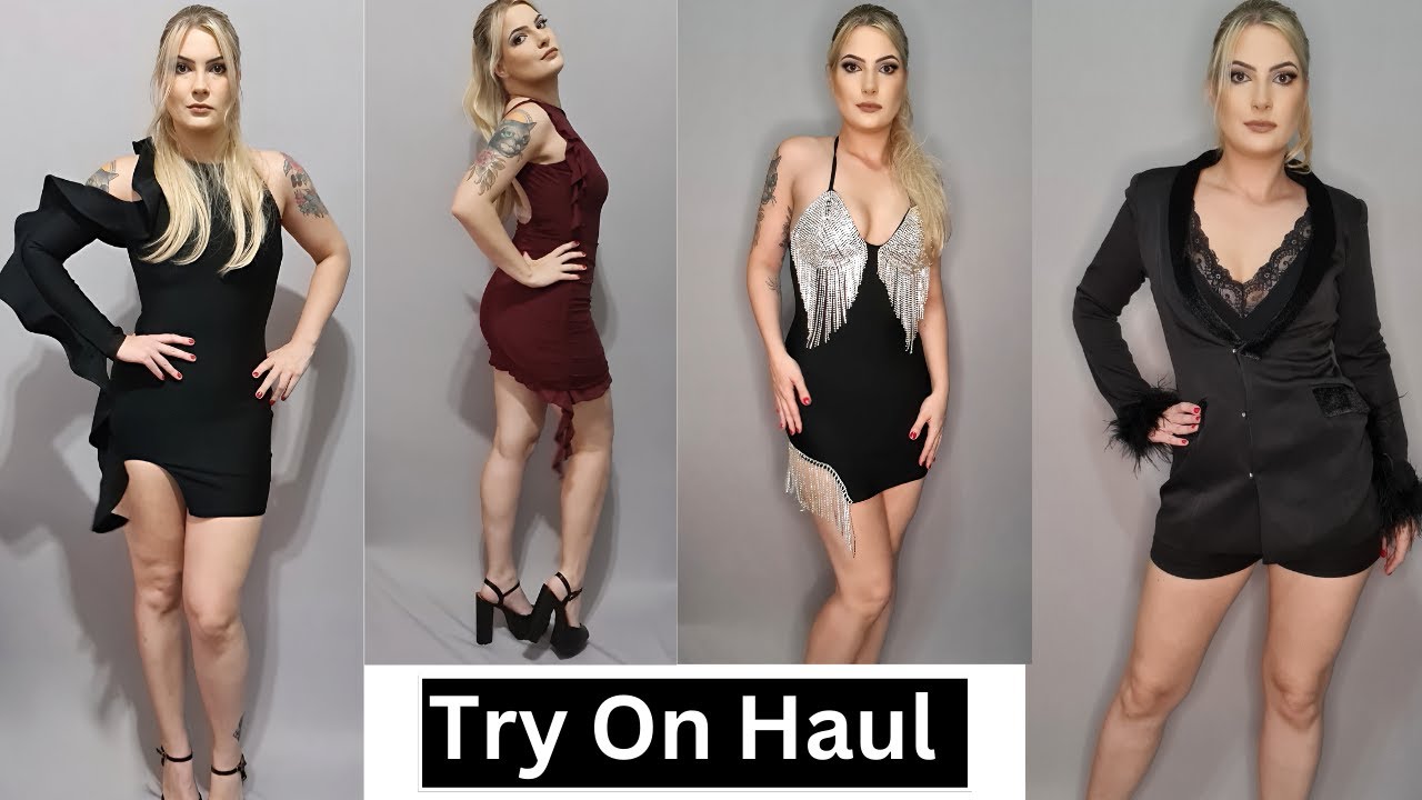 Clothing and Mini Dress Try on Haul: Shapeminow Dress Review By  Isa Nielsen