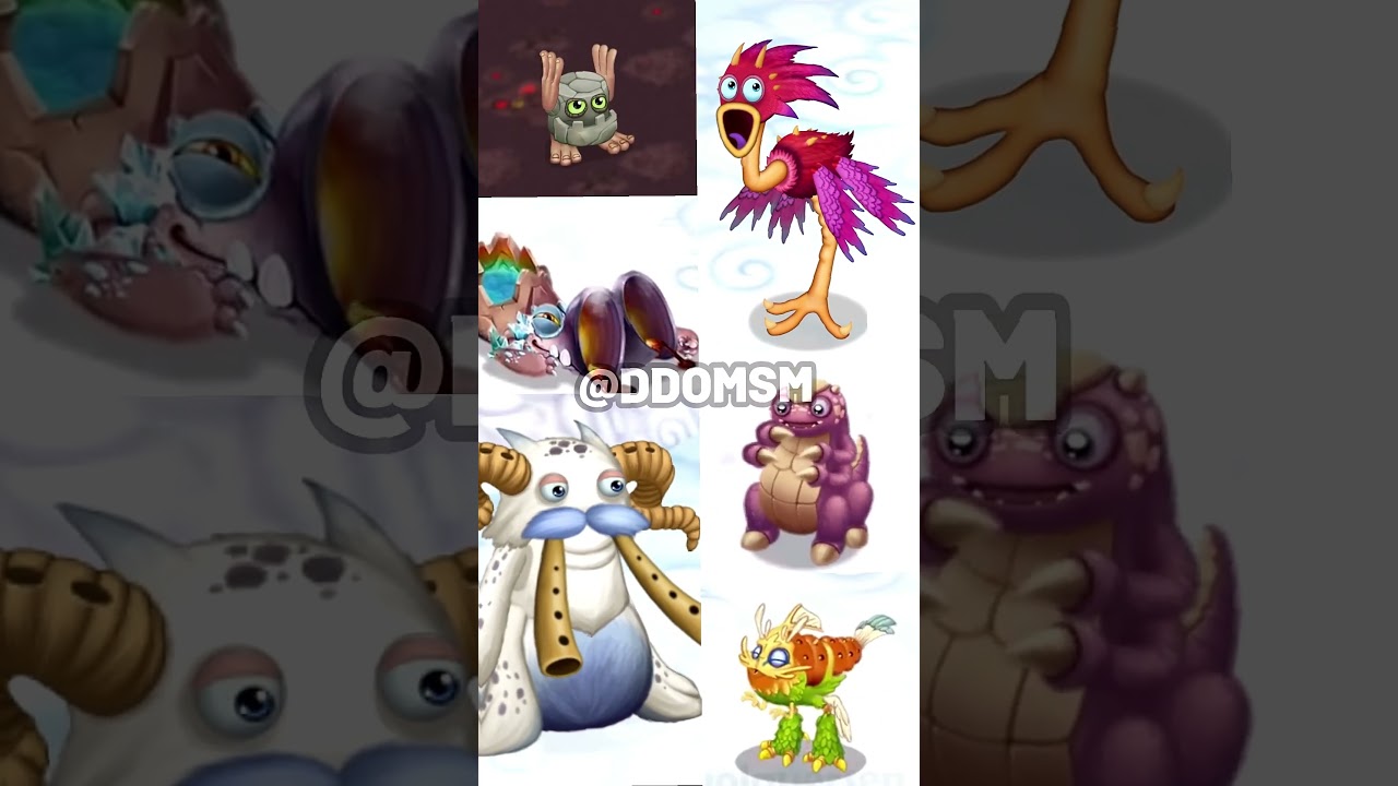Cloud Island Mythicals Hextet (My Singing Monsters)