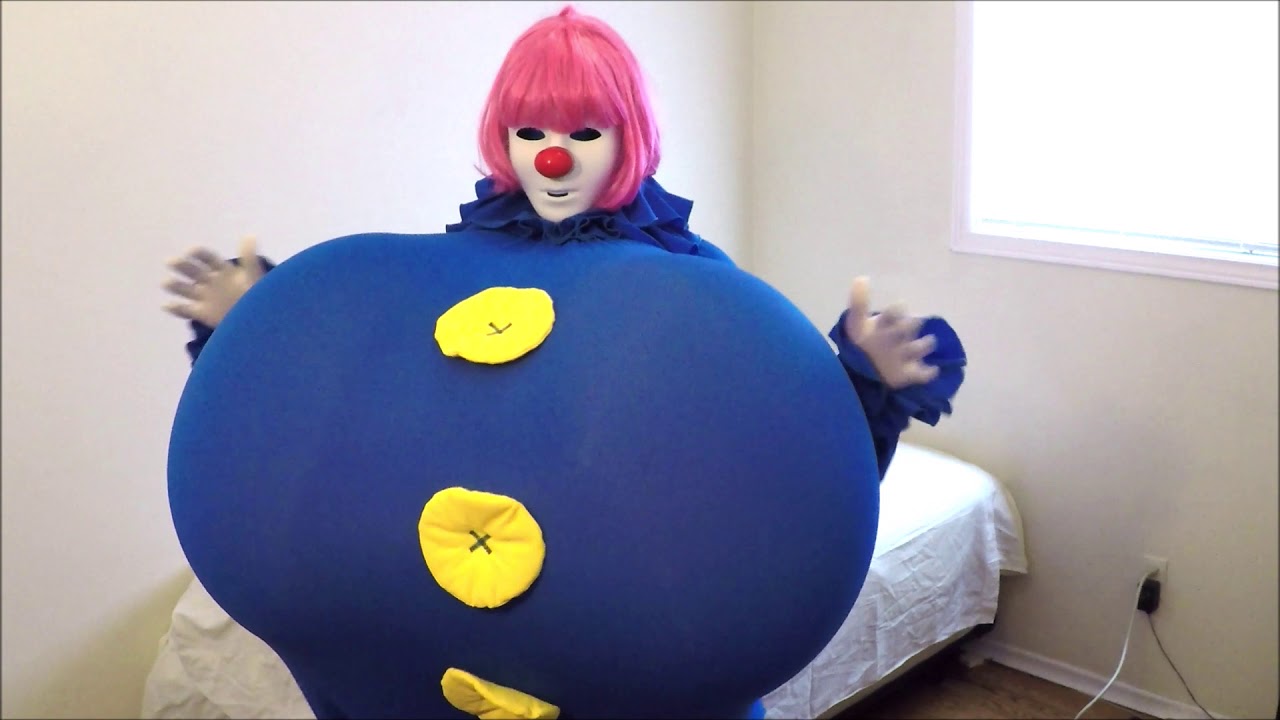 Clown breast inflation