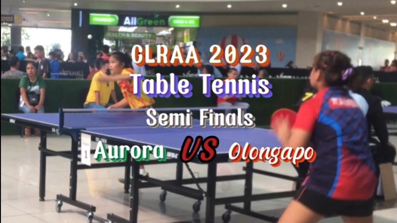 CLRAA 2023 | SECONDARY GIRLS | AURORA VS OLONGAPO  | SEMI FINALS #tabletennis#pingpong