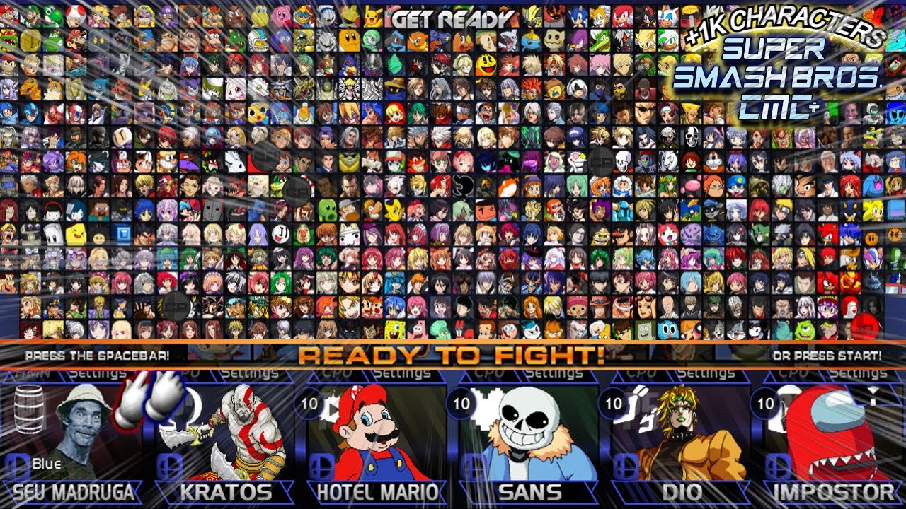 CMC+ V8 Extended: ¡All 1K CHARACTERS & 500 STAGES! (Super Smash Bros Crusade)