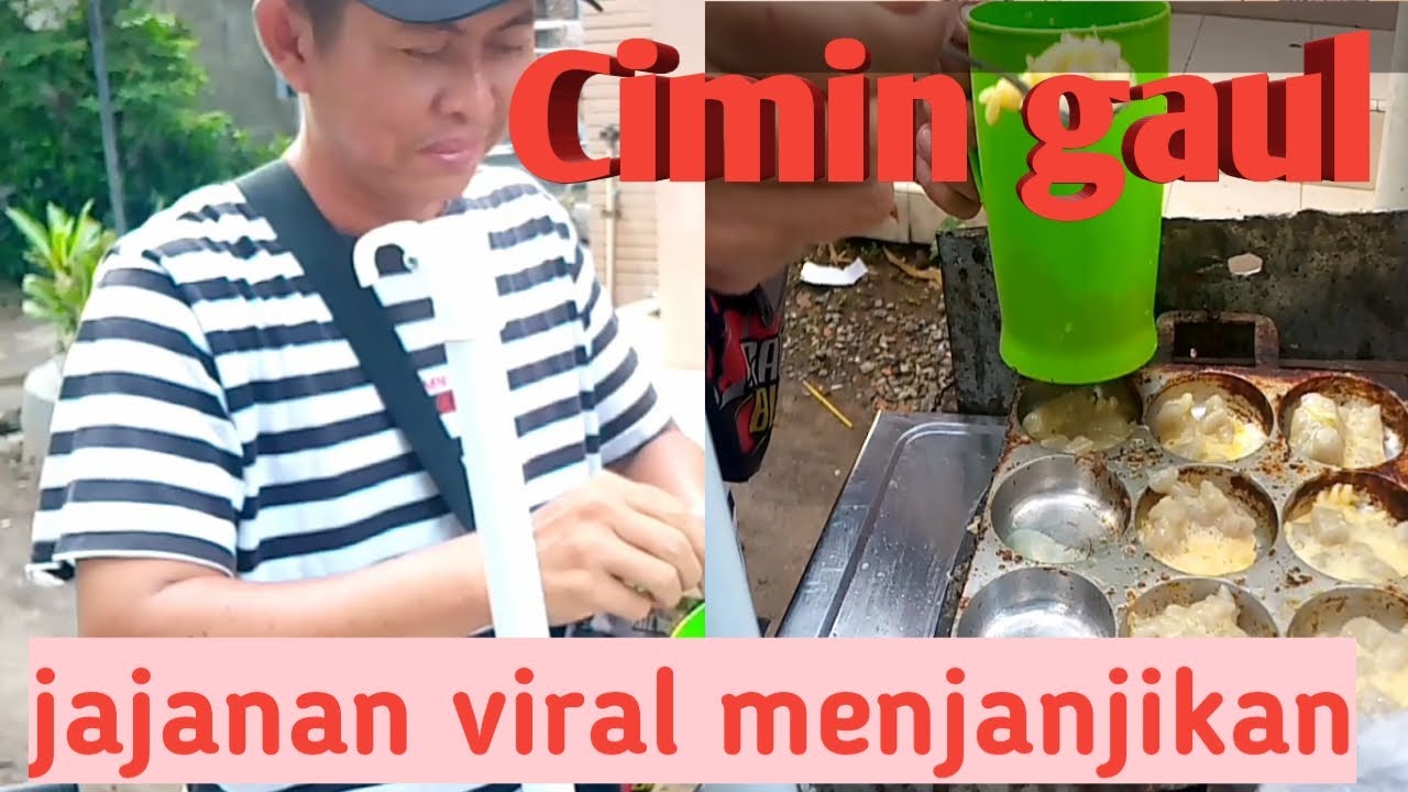 Cmin gaul jajanan viral yg menjanjikan || yg beli sampai rela ngantri..