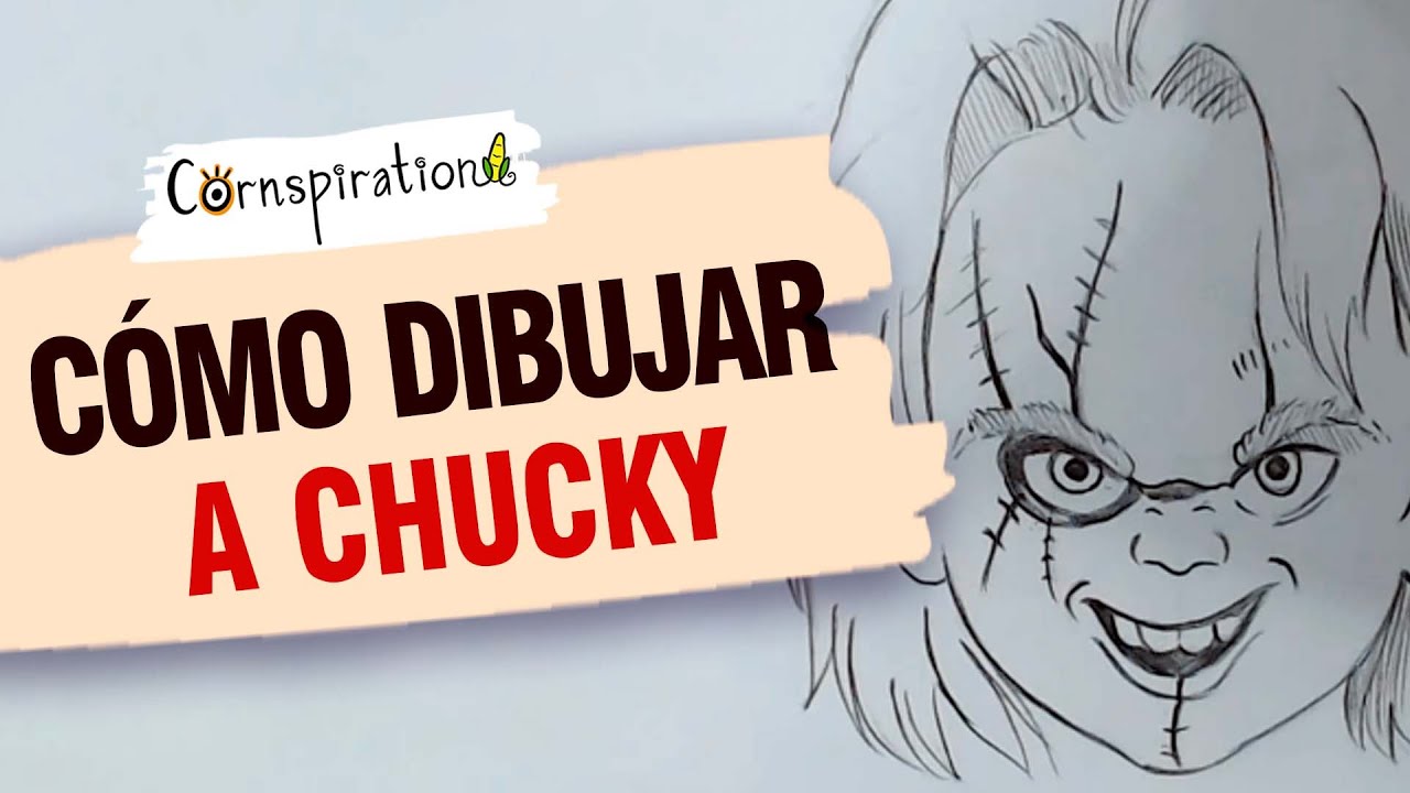 Cómo dibujar a Chucky Paso a Paso 🔪