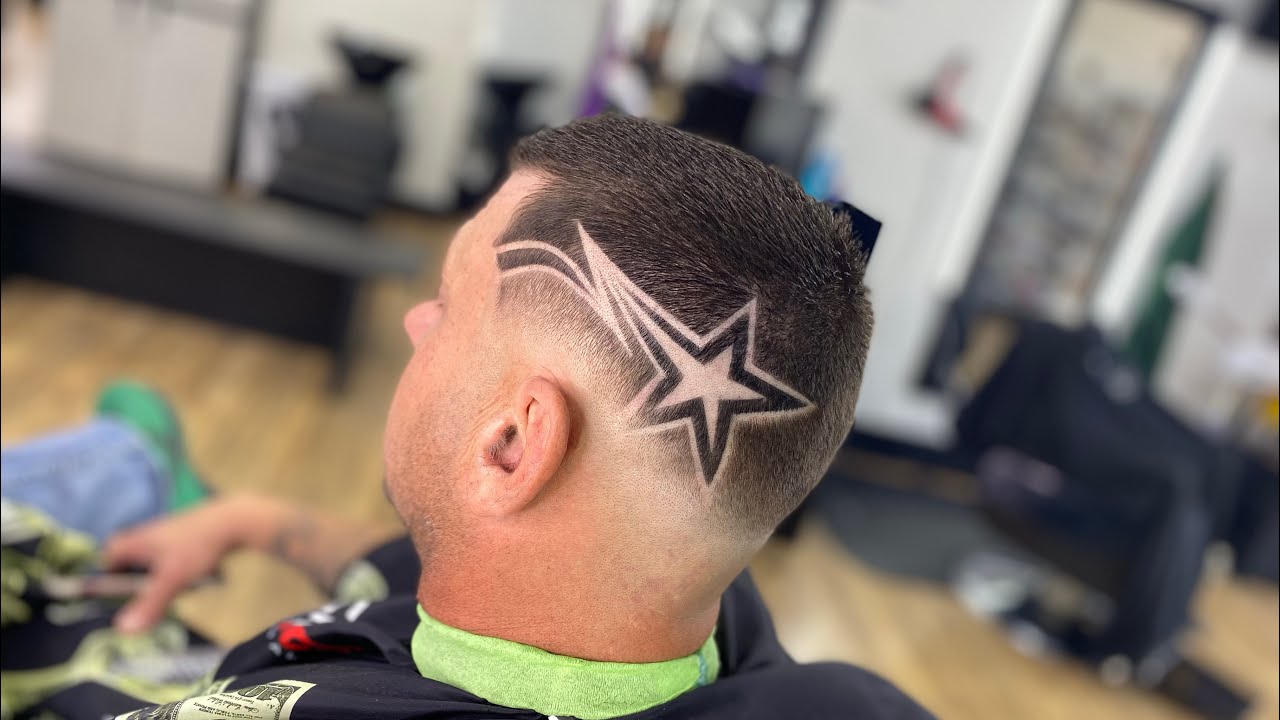 Cómo hacer un diseño Freestyle en un corte de cabello, tutorial de barbería para principiantes.