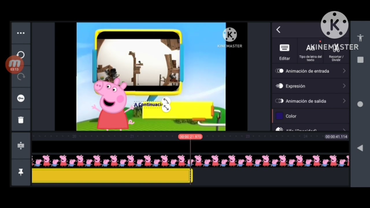 ¡Cómo Hacer Una Gráficas de Créditos de Discovery Kids (2013-2016) en KineMaster!