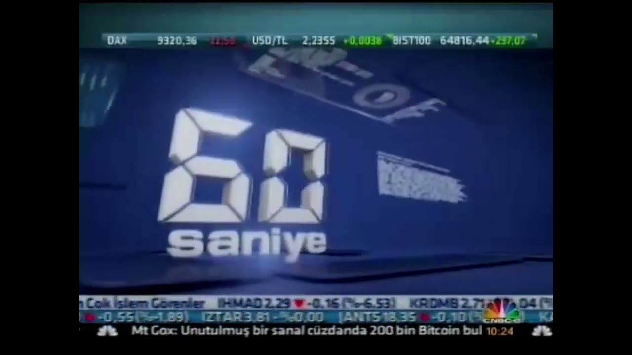CNBC-e - '60 Saniye' Program Jeneriği - (2012* - 6 Kasım 2015)