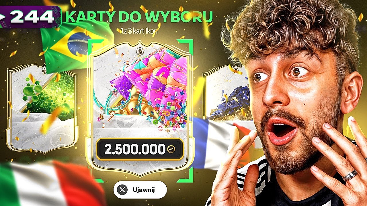 CO TU SIĘ DZIEJE?! PRZEPOTĘŻNY PICK z IKONĄ 93+!!! FC25: ULTIMATE TEAM [#244]