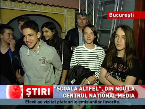 ”Școala Altfel”, la Centrul Național Media