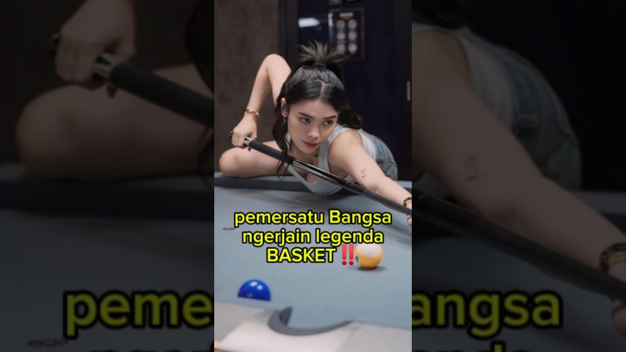COBA AJA MAINYA BASKET UDAH ABIS TUH KAK NUY‼️ #seputarolahraga #biliar #pebasketsombong