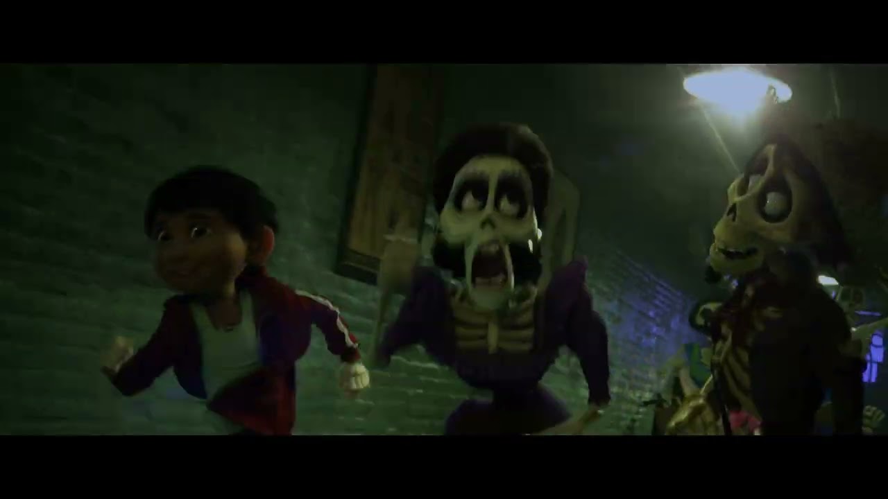 Coco (2017) - Miguel And His Ancestors Fight For Hector (Part 1) UHD