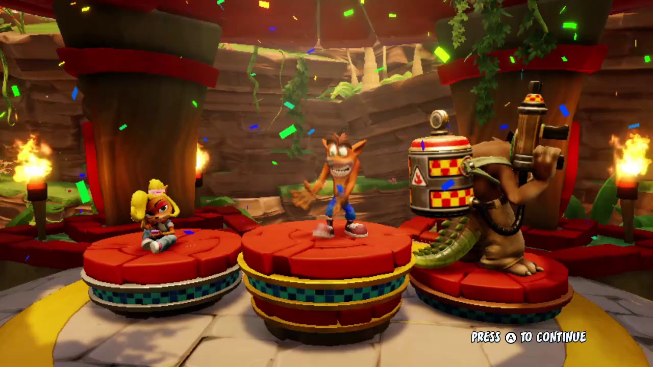 Coco Bandicoot doing three ahegao faces within 16 seconds