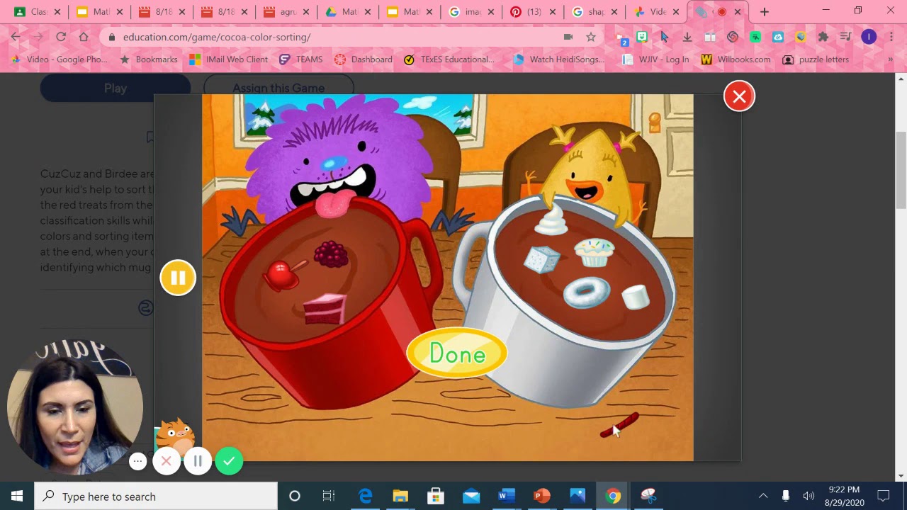 Cocoa Color Sorting Game   Game   Education com