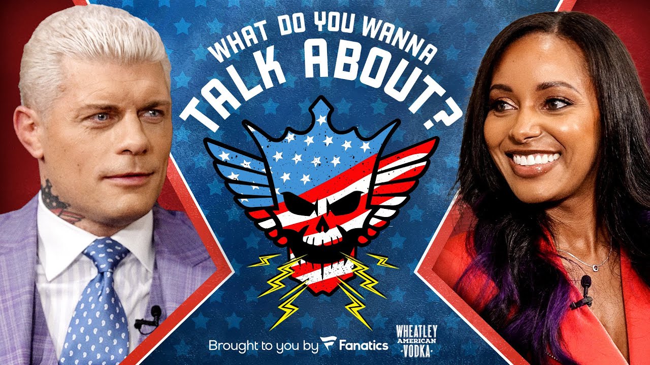 Cody Rhodes and Brandi Rhodes talk love, wrestling & The Final Boss | What Do You Wanna Talk About?