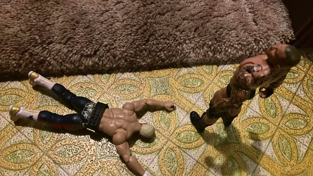 Cody Rhodes gets attacked from Bron breaker and Randy orton.