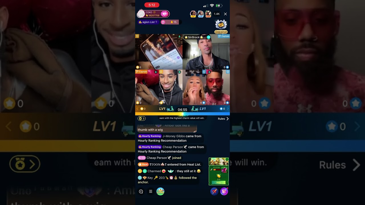 COKO VS AMBER BROCKSTARS BIGO