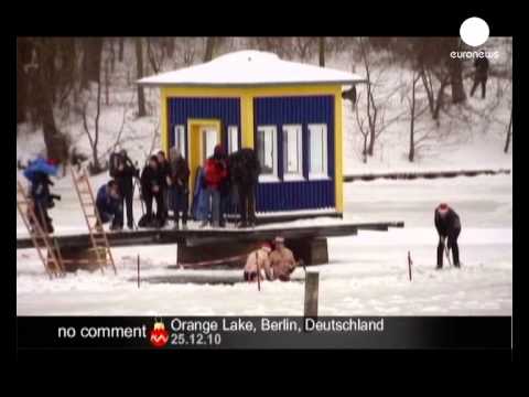 Cold bath in Berlin