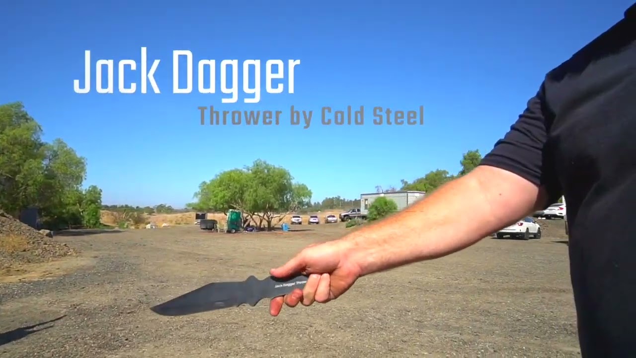 Cold Steel Jack Dagger Thrower featuring Robert Vaughn.