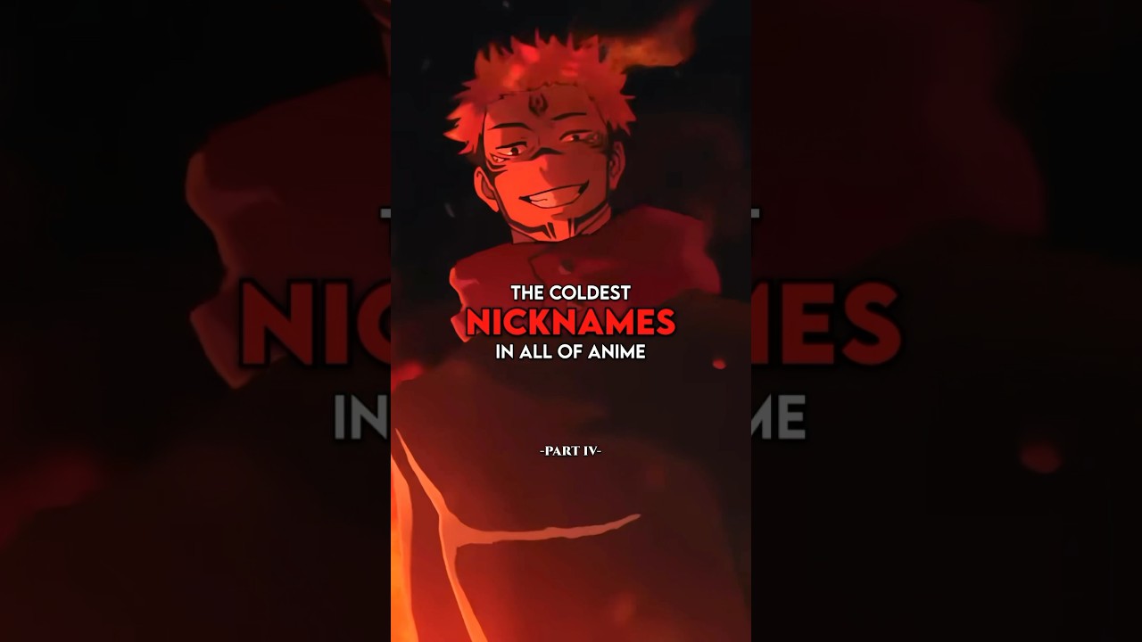 Coldest Anime Nicknames OAT!😤| prt 4. #anime #animeedit #manga #amv #quotes #demonslayer #shorts