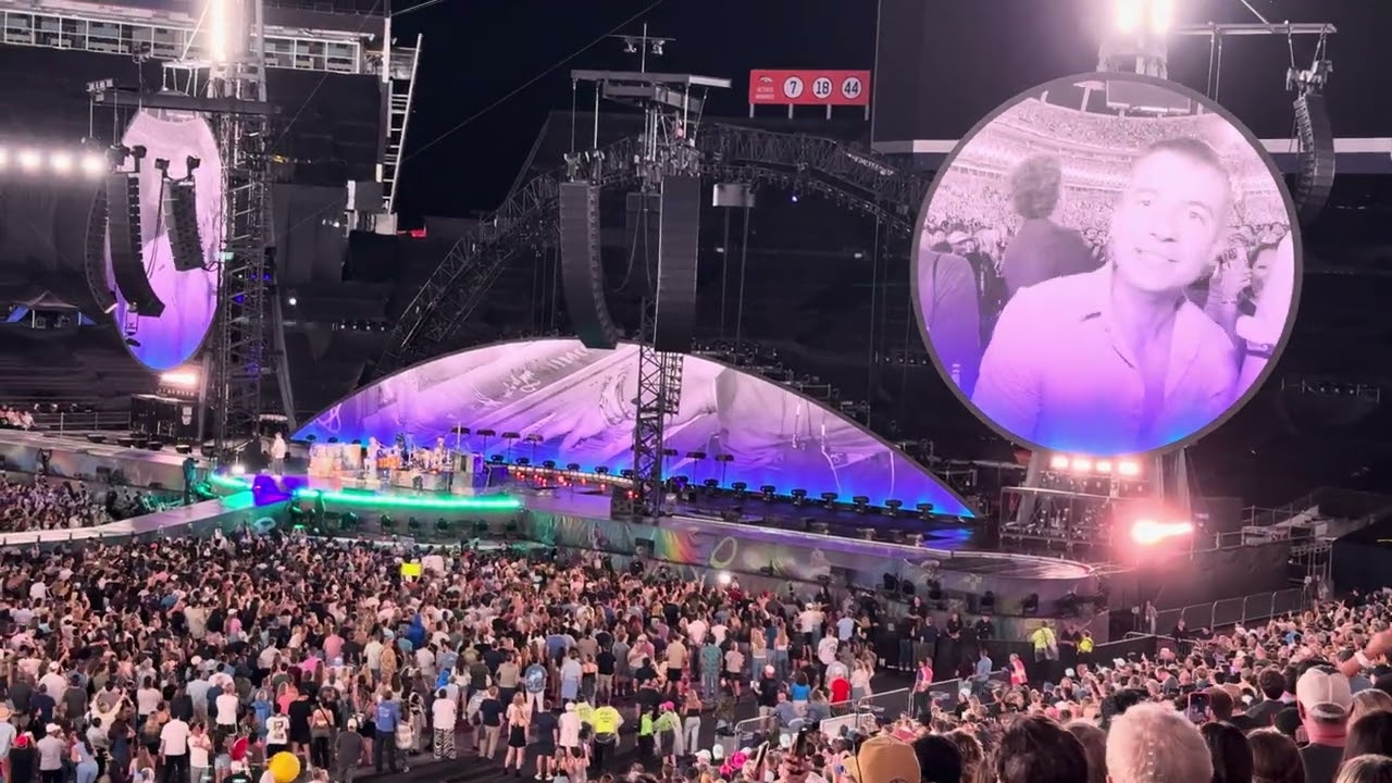 Coldplay in Denver -The Scientist and Viva la Vida. June 10, 2025 #coldplaydenver