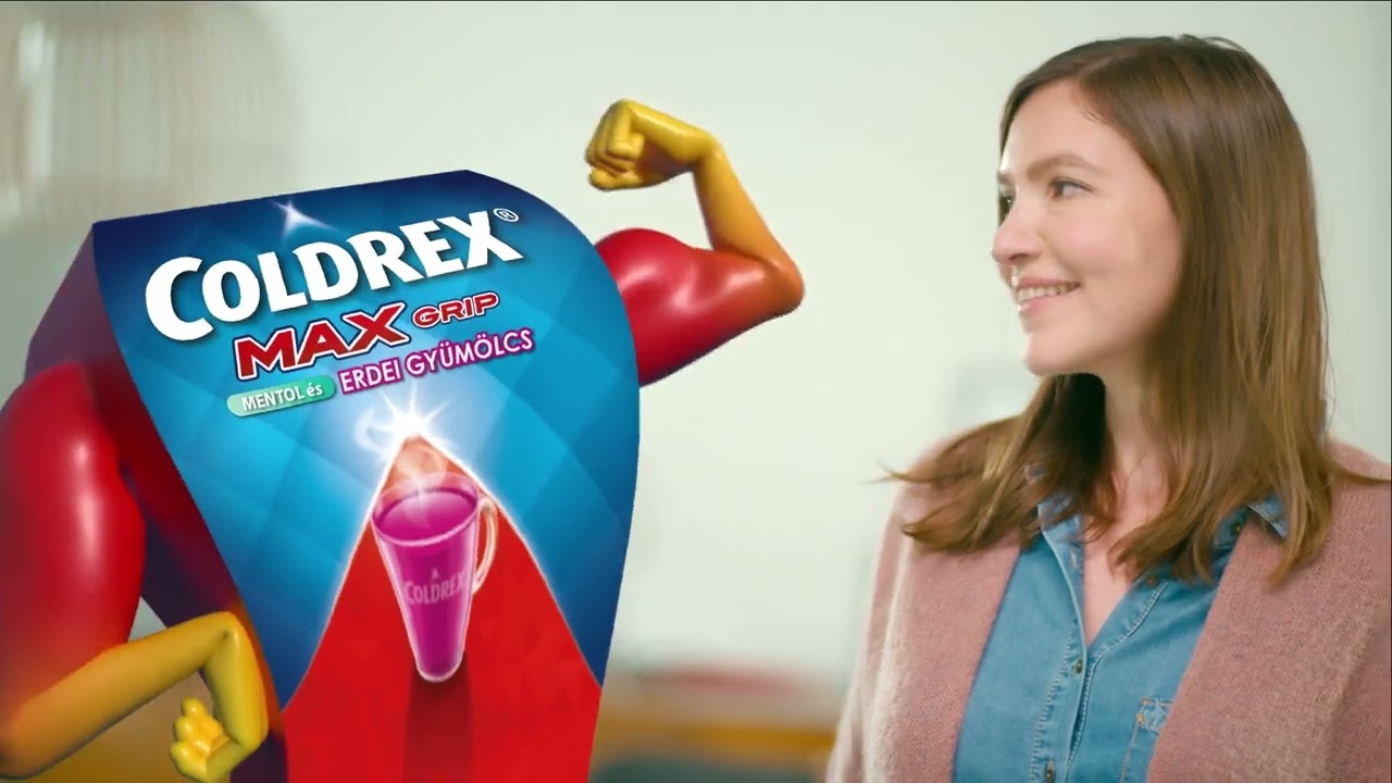 Coldrex MaxGrip mentol és erdei gyümölcs ízű por 20 sec