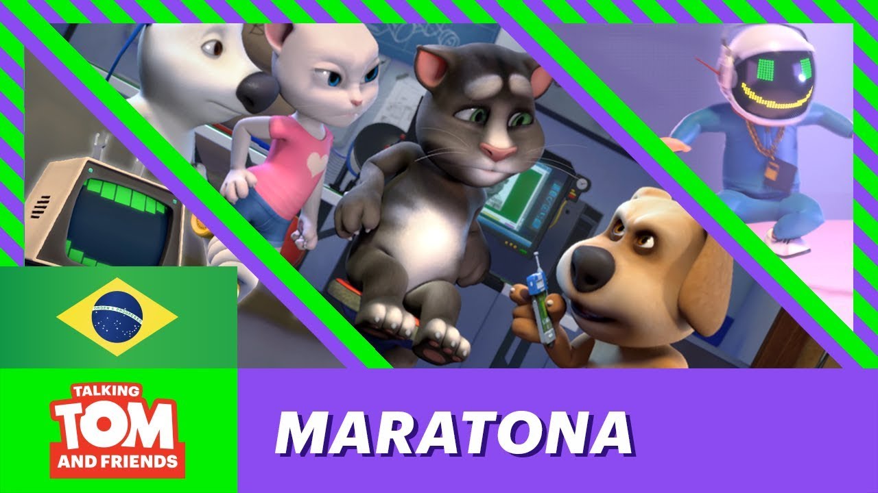 Coleção de Episódios 1-4 de Talking Tom & Friends