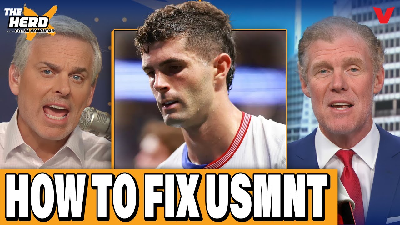 Colin Cowherd & Alexi Lalas DEBATE how to fix BROKEN USMNT soccer team | THE HERD