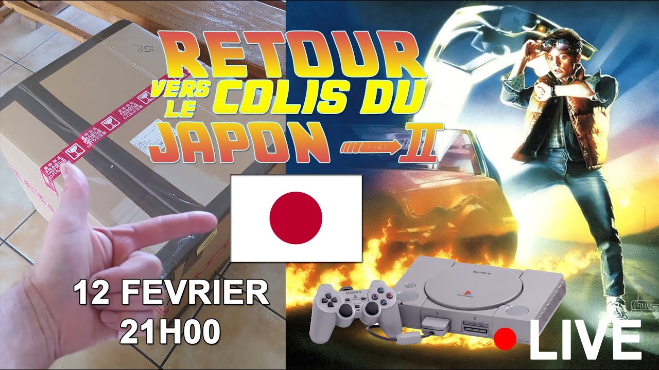 COLIS DU JAPON 2 🇯🇵 LE RETOUR 🔴 LIVE UNBOXING