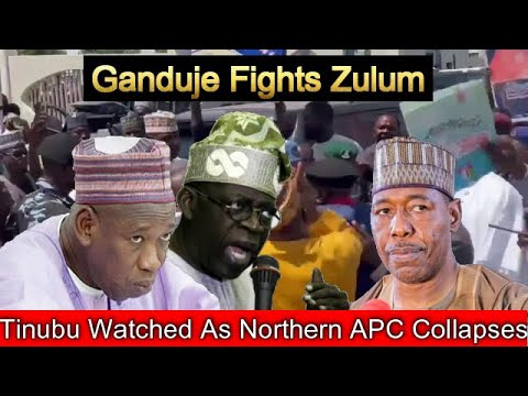 Collapse Of APC In North As Ganduje & Zulum Fight Dirty