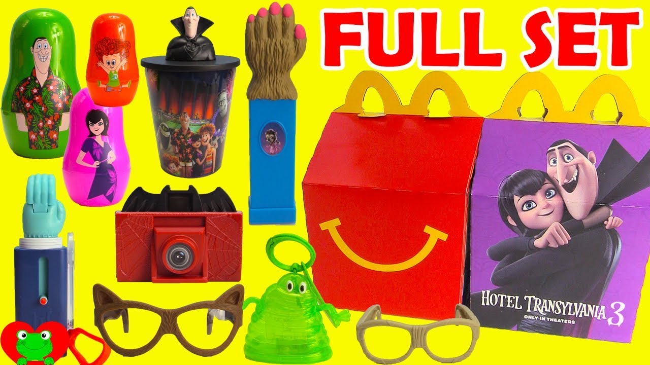 Collect 2018 Hotel Transylvania 3 McDonald's Happy Meal Toys