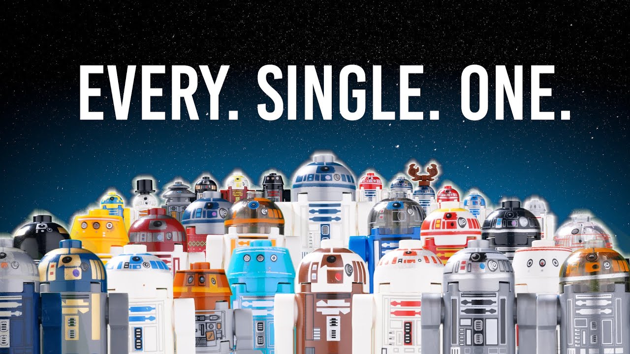 Collecting every LEGO Astromech, the hard way...